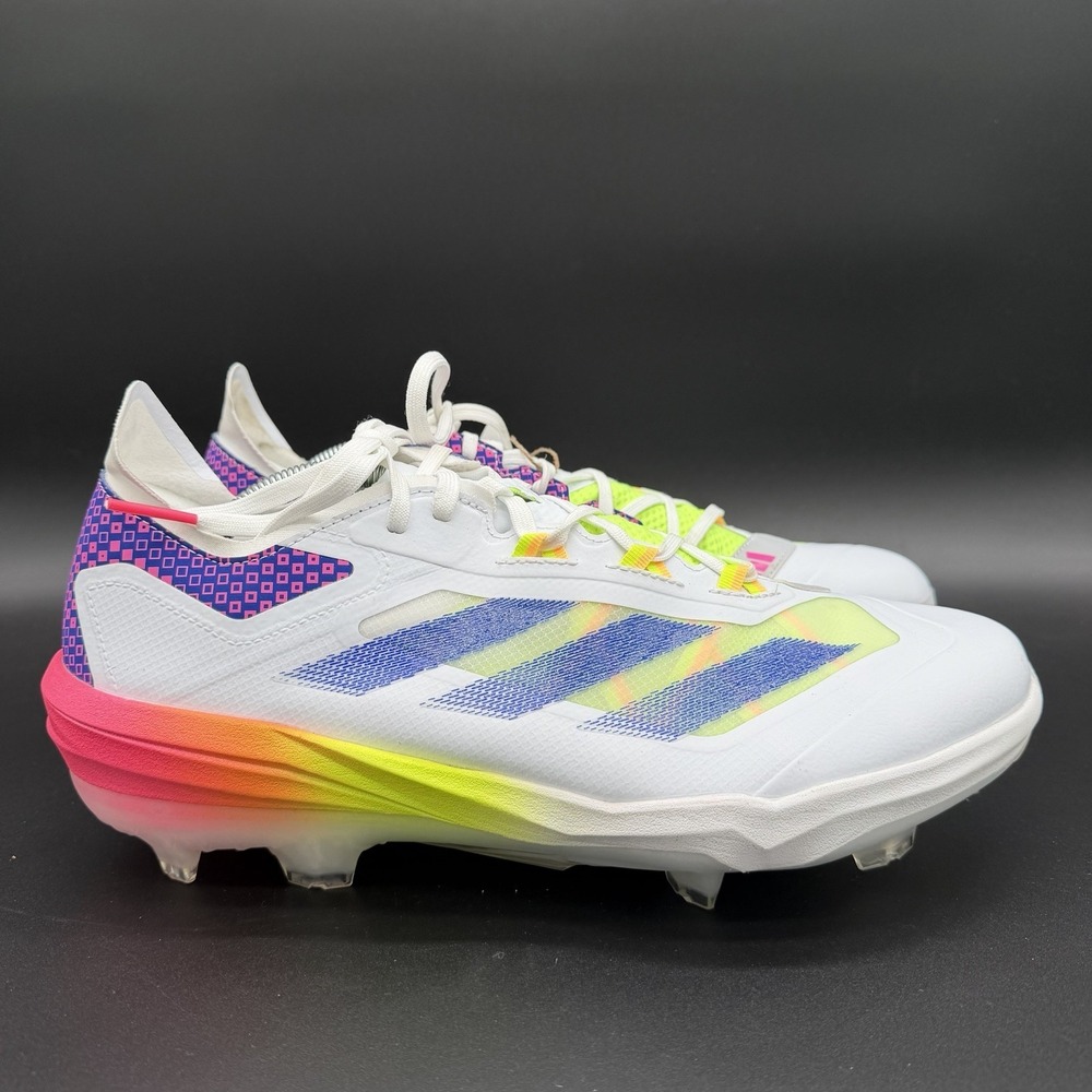 NWT Adidas Adizero Impact TPU Multicolor Baseball Cleats IH3477 Mens Size 12
